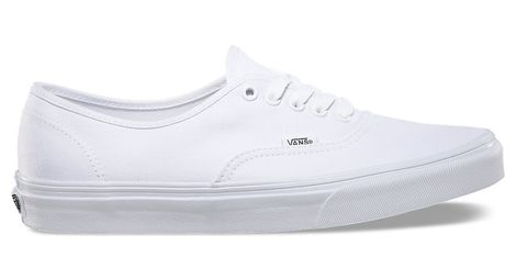 Vans paire de chaussures authentic blanc