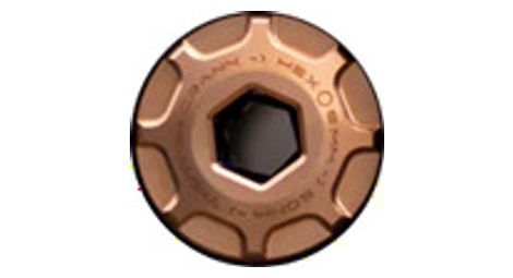 Vis de Pédalier auto-extractrice OAK pour Sram DUB M18/M30 Cuivre