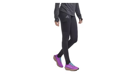 Mallas largas craft pro trail para mujer negro