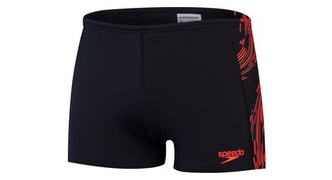 Maillot de bain speedo tech panel noir / rouge