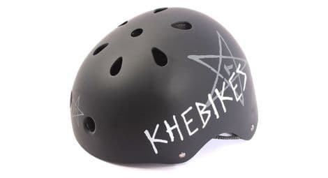 Casque bmx pro noir mat khebikes