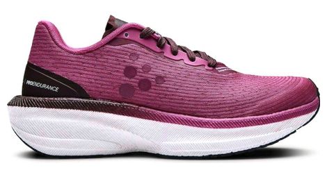 Chaussures running craft pro endur distance rose femme