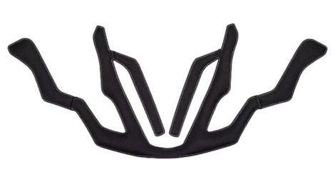 Coperture di ricambio per fox proframe child standard casco (15mm) black