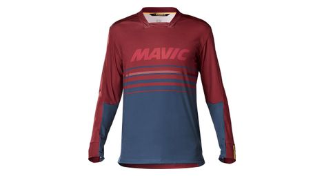 Mavic deemax pro long sleeves jersey red poseidon s