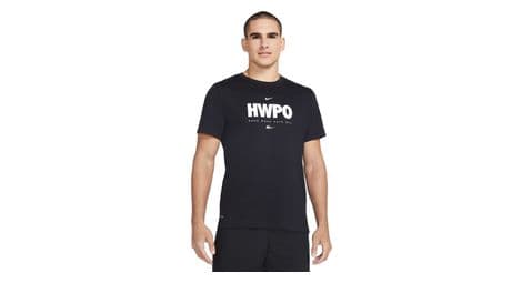 T shirt nike dri fit training hwpo noir