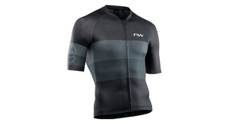 Maillot de manga corta northwave blade air negro/gris