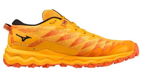 Zapatillas de trail running mizuno wave daichi 7 gtx naranja rojo 44