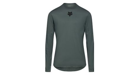 Camiseta de manga larga Fox Flexair verde para hombre