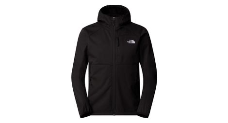 The north face quest hoodie softshell giacca black