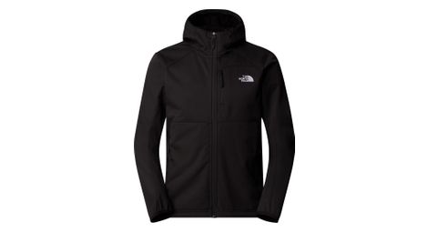 Chaqueta softshell con capucha the north face quest negra