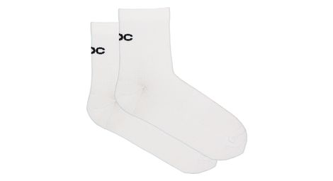 Poc cadence road short socks bianco