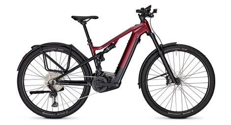 Bicicleta eléctrica híbrida focus thron² 6.8 shimano xt 12s 625wh 29'' roja 2024