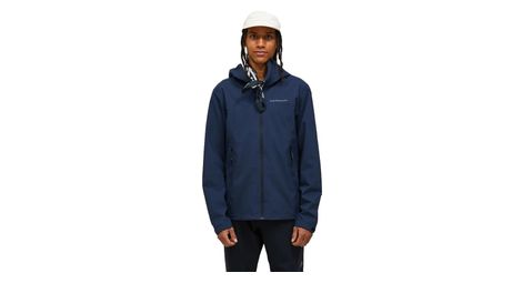 Chaqueta impermeable peak performance trail 2.5l hipe azul