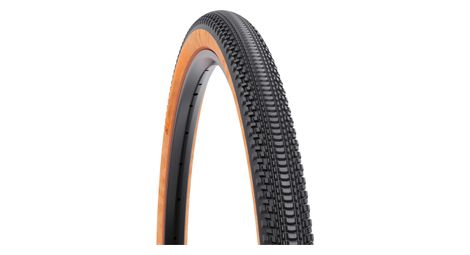 Pneu gravel wtb vulpine 700c tubeless ready tcs light/fast rolling dual dna sg 120 tpi flanc beige