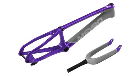 Kit Cadre Meybo HSX Carbone Expert XL Gris Mat Violet
