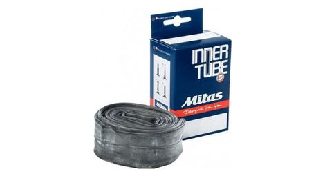Mitas - chambre a air 700x28 / 45 c av40 schrader - conception en butyle standard - fiable et résistante