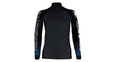 Haut manches longues femme aquasphere aquaskin top v3 noir bleu