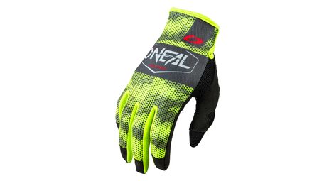 O'neal mayhem covert long guantes gris / amarillo fluo