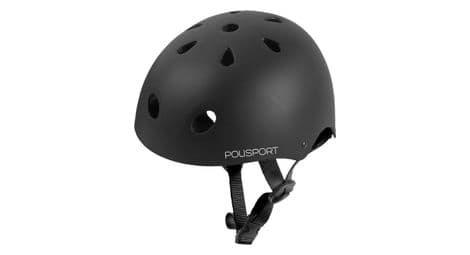 Casque vélo polisport® urban pro - noir l/xl (58-62cm) noir