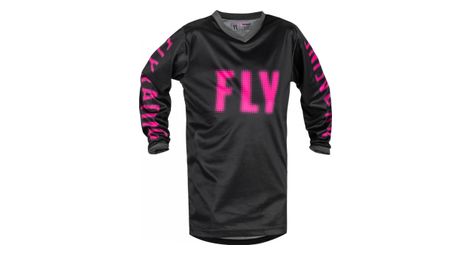Fly F-16 Trui met lange mouwen Zwart / Roze Kid S