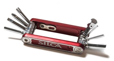 Multi outils silca nove rouge