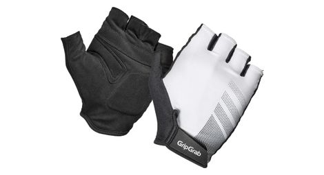 Gants courts gripgrab ride rc lite blanc noir