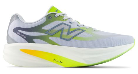 Chaussures Running New Balance SuperComp Rebel Bleu/Vert Homme
