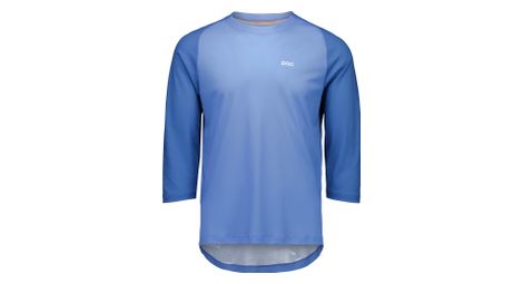 Maillot manches 3 4 poc motion air 3 4 bleu
