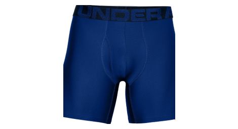 Boxer lot de 2 under armour tech 15cm bleu homme