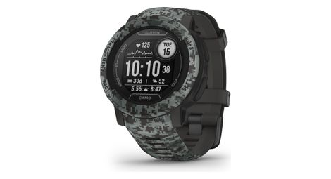 Montre de sport garmin instinct 2 camo édition noir graphite