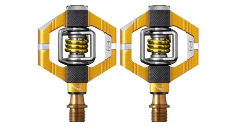 Crankbrothers pair of candy 11 pedals - gold