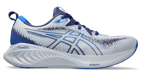 Chaussures de running asics gel cumulus 25 gris bleu homme