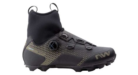 Chaussures vtt northwave celsius xc arctic gtx noir/vert forêt