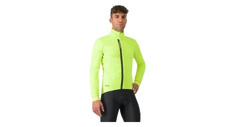 Chaqueta de manga larga castelli entrata amarilla