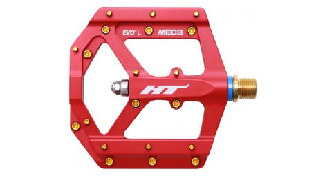 Pedali piatti ht me03t red
