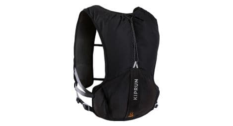 Bolsa de trail/running kiprun 5l + bolsa de agua 1l negra