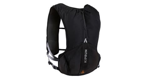 Sac trail/running kiprun 5l + poche à eau 1l noir