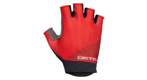 Guantes mujer castelli roubaix gel 2 rojo