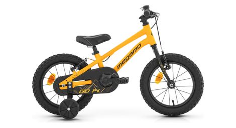 Megamo 14" GO Bicicleta de montaña para niños Amarillo 2026