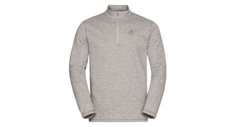 Pull 1 2 zip odlo berra gris homme
