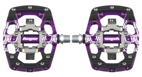 Coppia di pedali automatici hope union gc viola