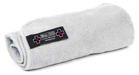 Muc-off miracle shine panno per lucidatura in microfibra grey