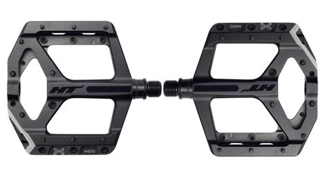 Paire de Pédales HT Components ANS10 Noir/Noir