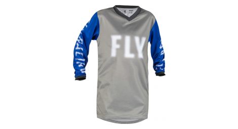 Maillot manches longues fly f 16 gris bleu enfant