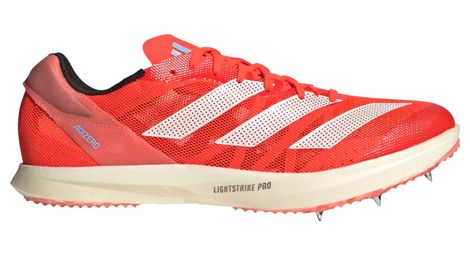 Chaussures d'athlétisme adidas adizero avanti tyo rouge blanc unisexe