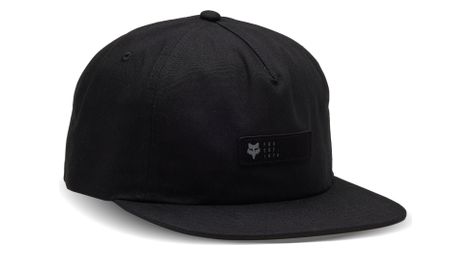 Casquette fox ajustable source noir