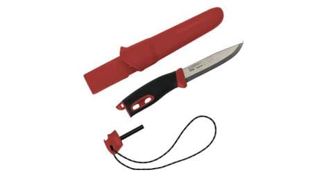 Couteau de survie mora companion spark rouge