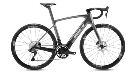 Vélo de Route Électrique BH iRS1 Carbon 1.6 Shimano Ultegra Di2 12V 630Wh 700mm Argent/Noir
