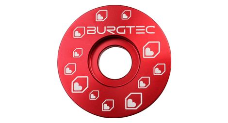 Capot de direction burgtec top cap rouge