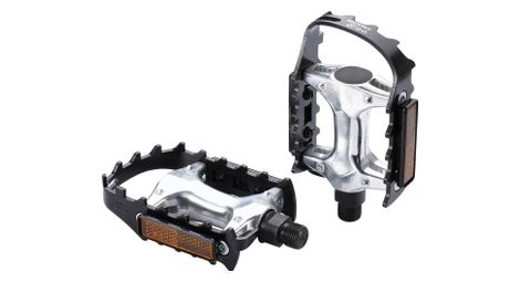 Bbb mount&go pedalen zwart